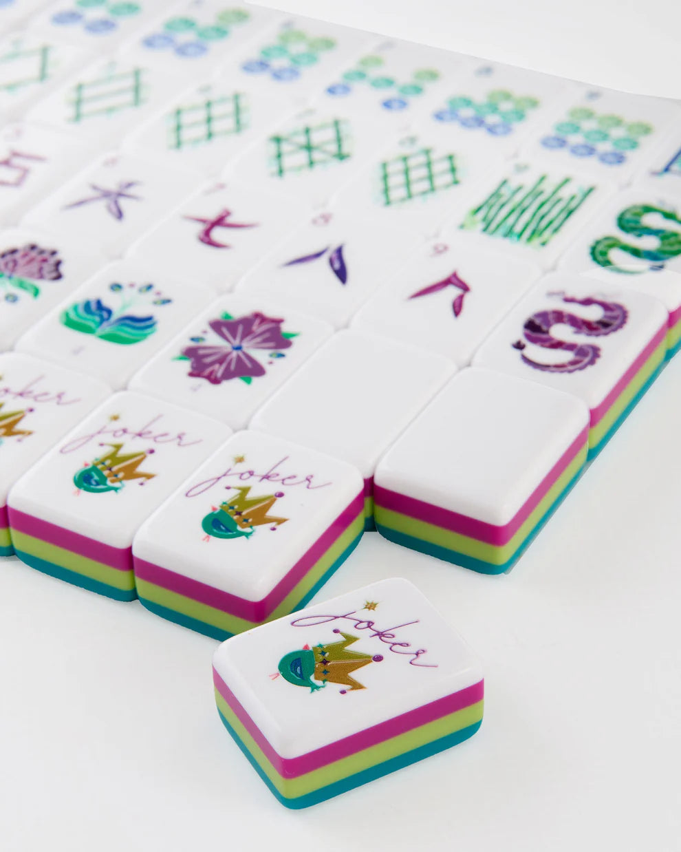 Oh My Mahjong Tiles - Lagoon