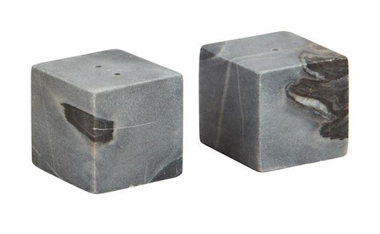 Marble Cube Salt and Pepper