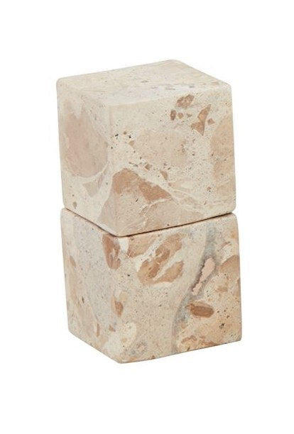 Marble Cube Salt and Pepper