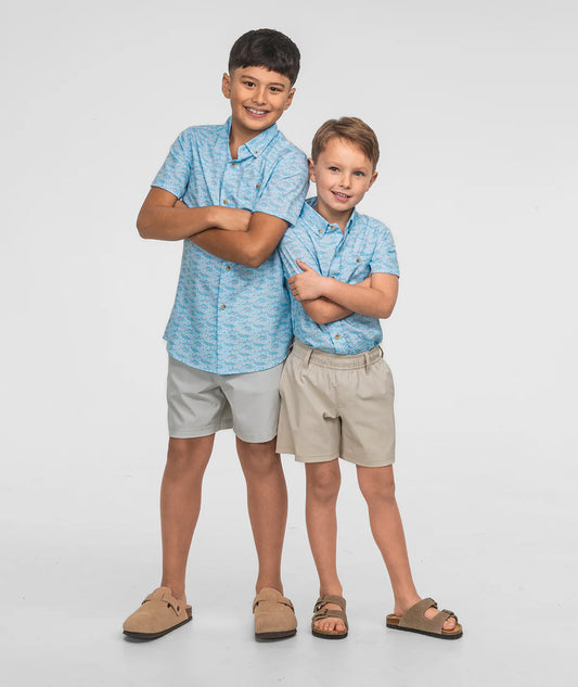 Boys Grand Slam Baja Shirt SS