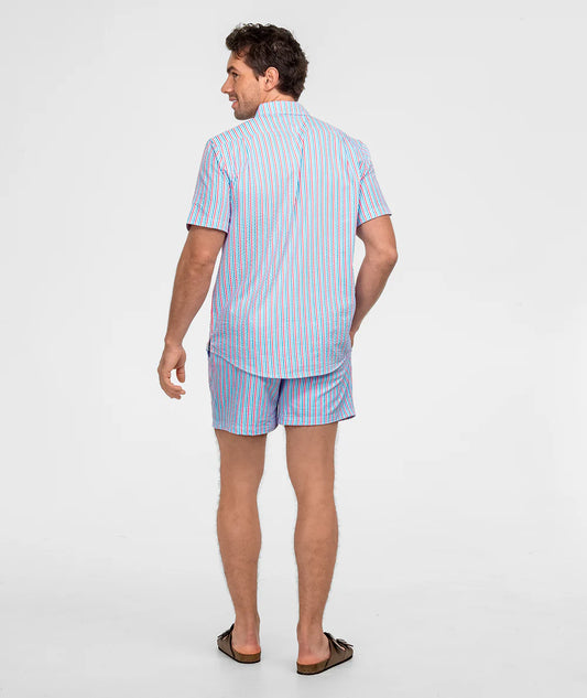 Clubhouse Seersucker Baja Shirt SS