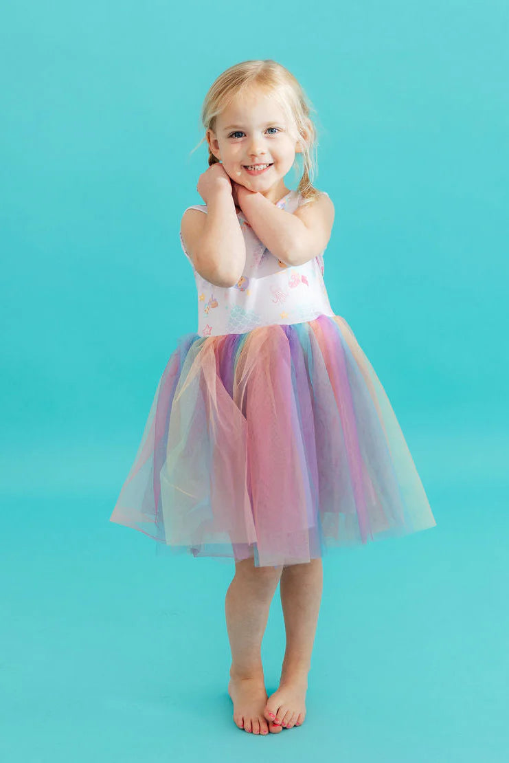 Mermaid Sparkle Tank Tutu Dress