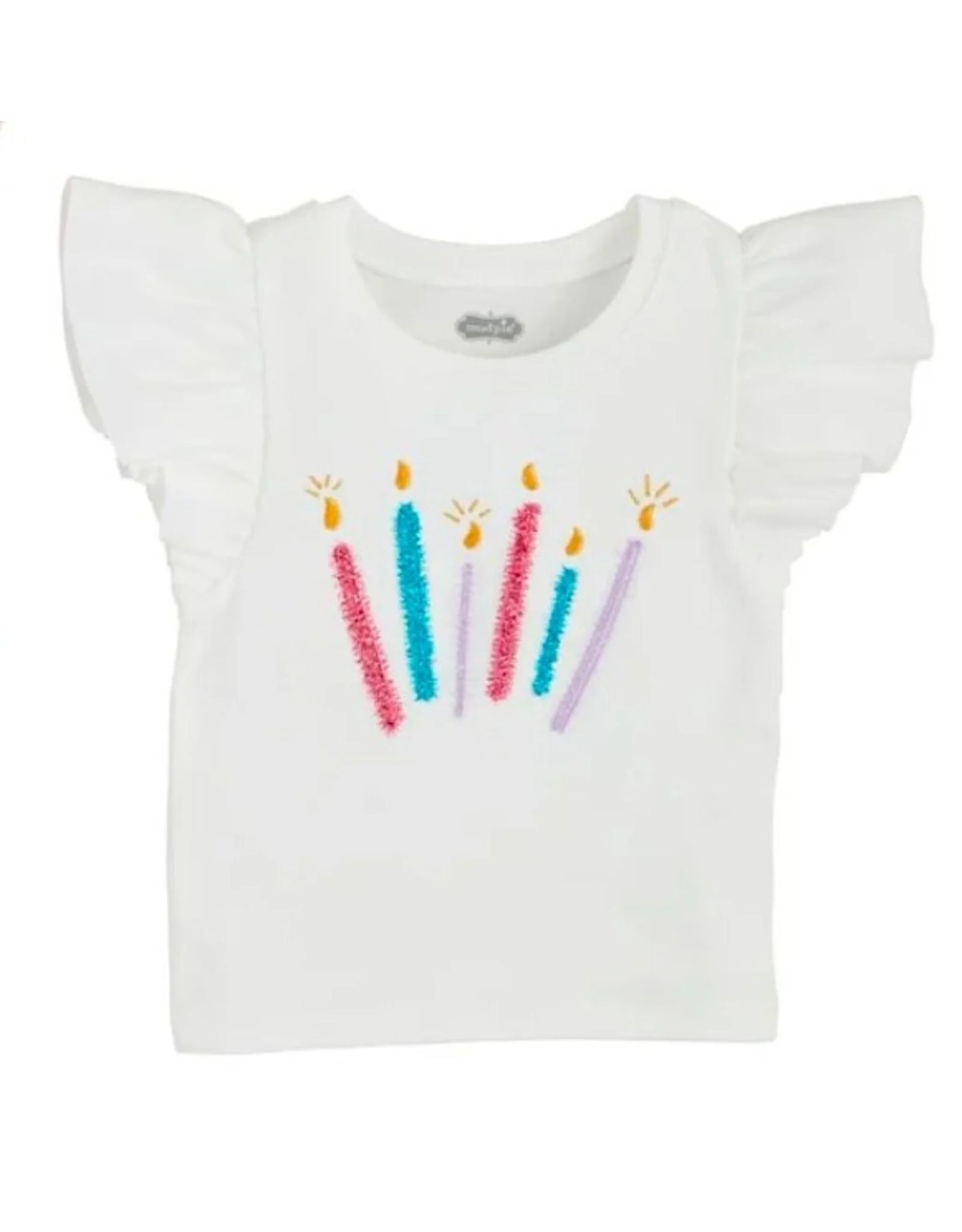 Ruffle Sparkle Toddler Tee
