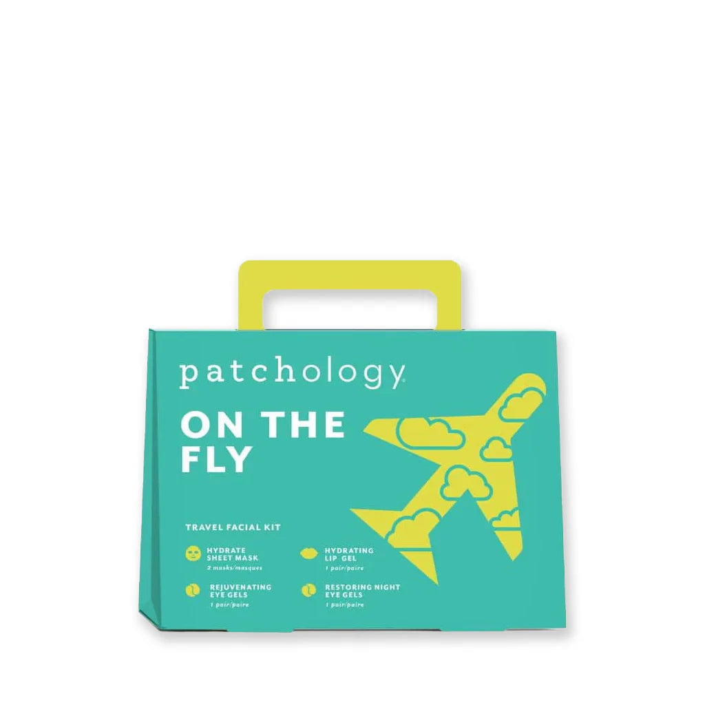 Patchology On The Fly Travel Treatment Kit 4 Masks