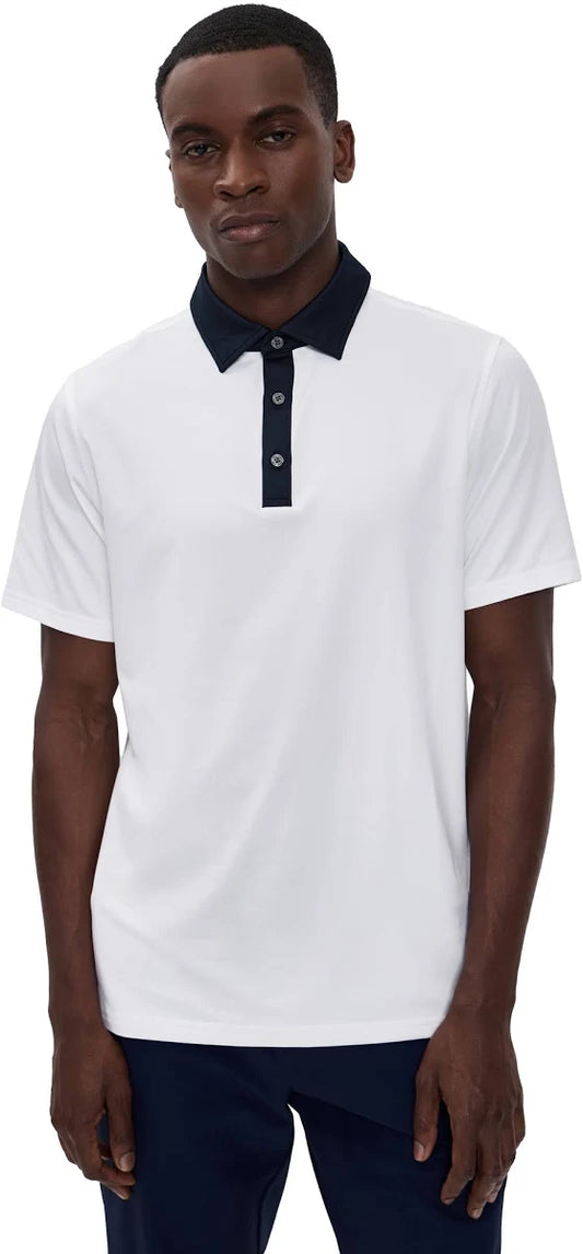 Drive Time Polo - White/Navy