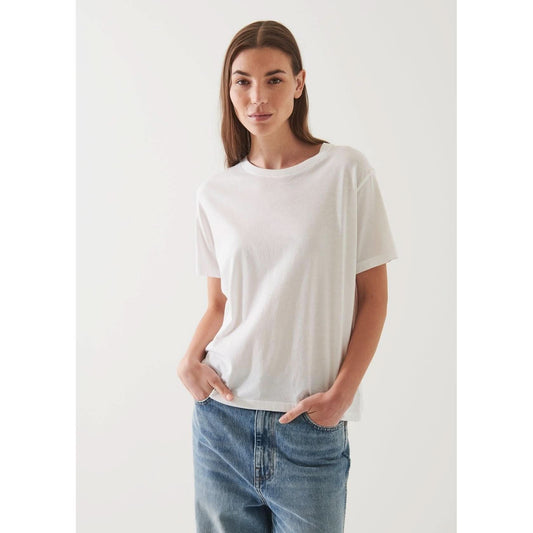 Iconic Boyfriend Crew - White