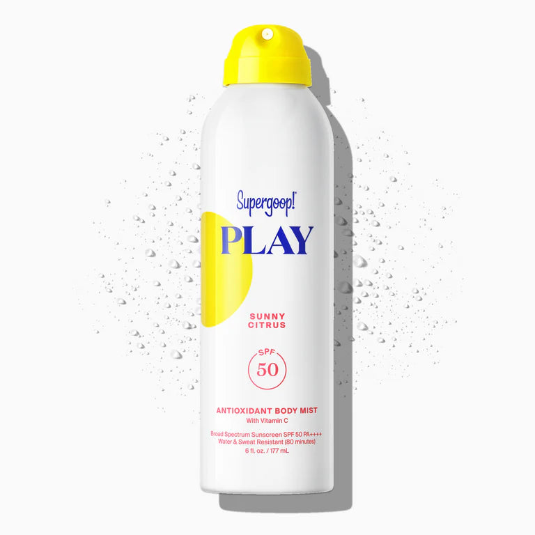 SupergoopPlay SPF 50 Antioxidant Body Mist - Sunny Citrus