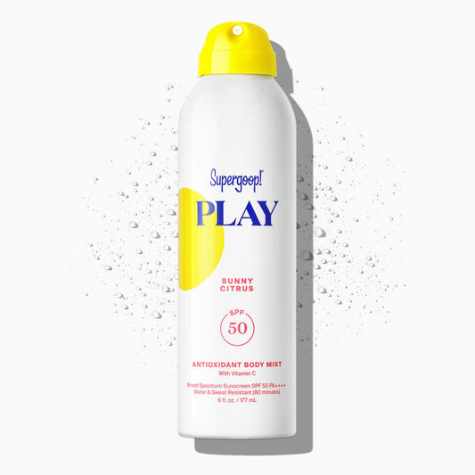 SupergoopPlay SPF 50 Antioxidant Body Mist - Sunny Citrus
