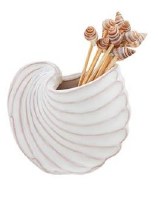 Shell Toothpick Caddy