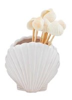 Shell Toothpick Caddy