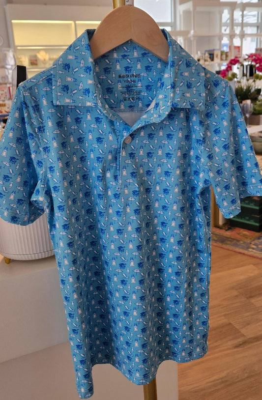 Ocean Breeze Performance Polo Shirt