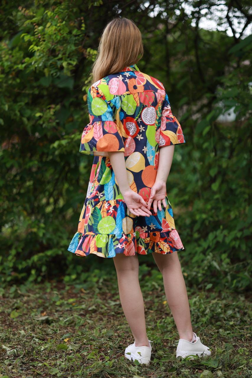 Zara Fruit Forest Dress