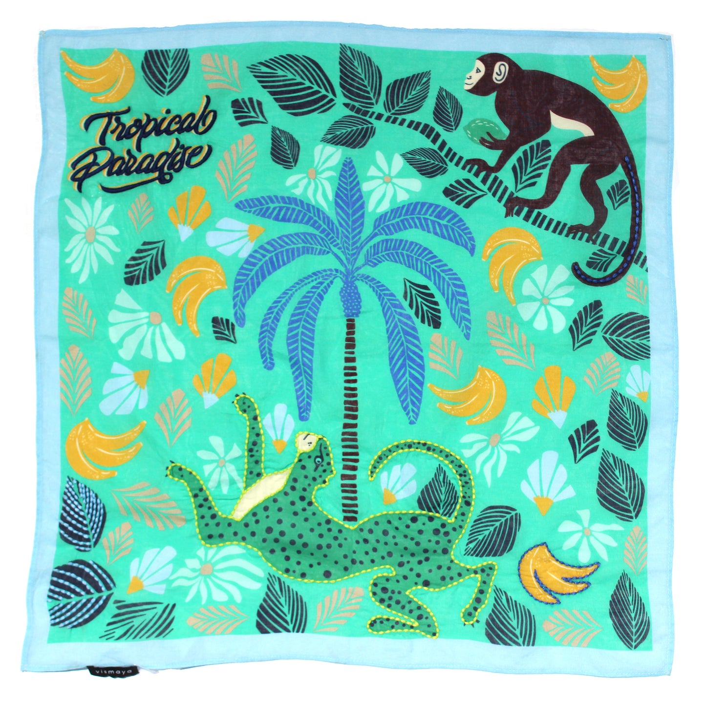 Green Paradise Found Scarf