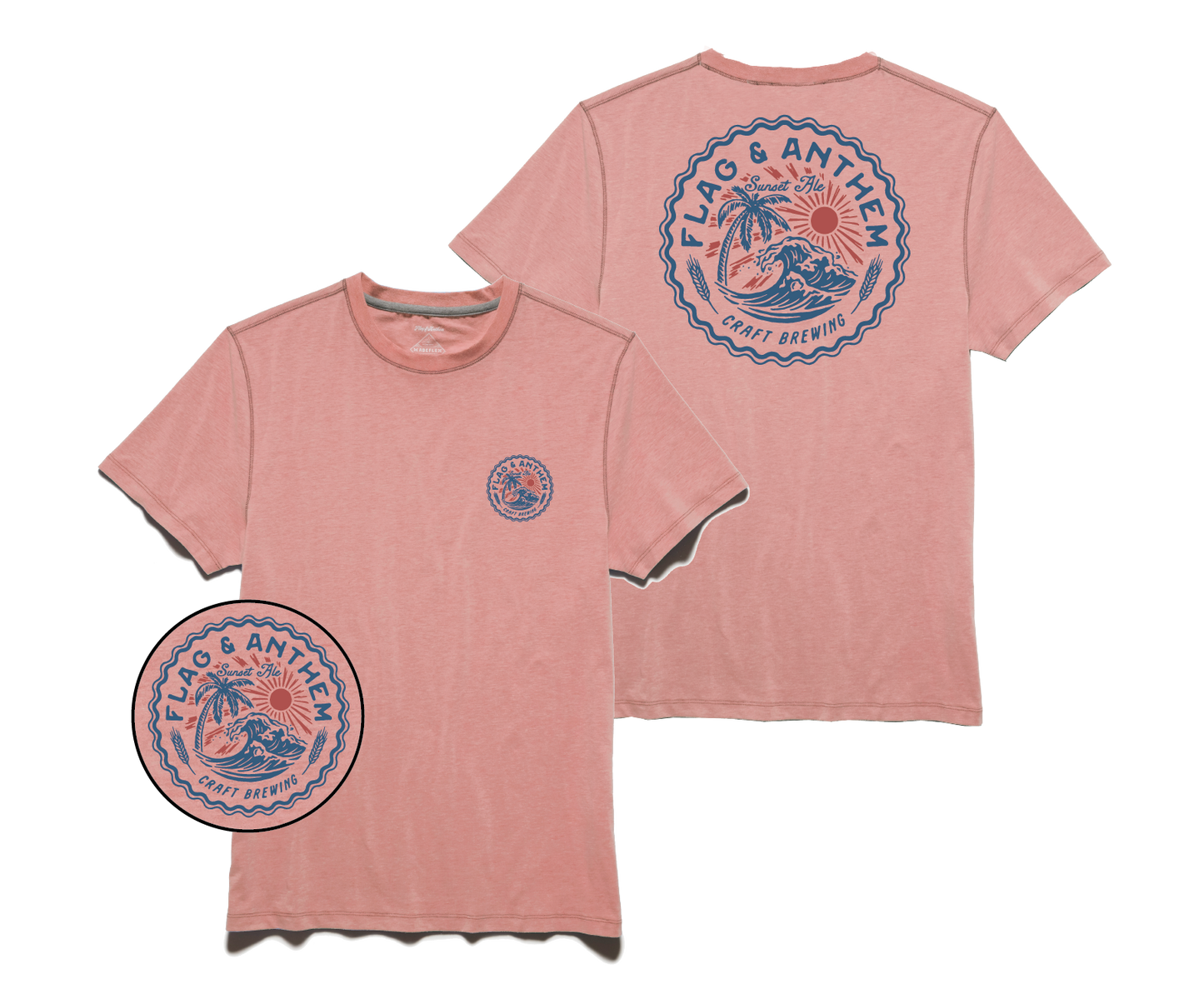 Sunset Ale Performance Tee