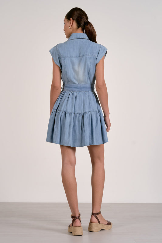 Denim Button Down Dress
