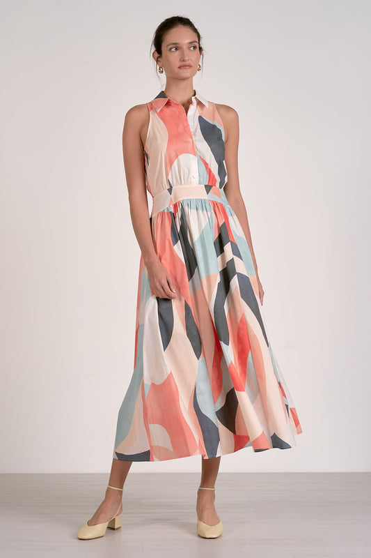 Multi Prism Maxi Dress