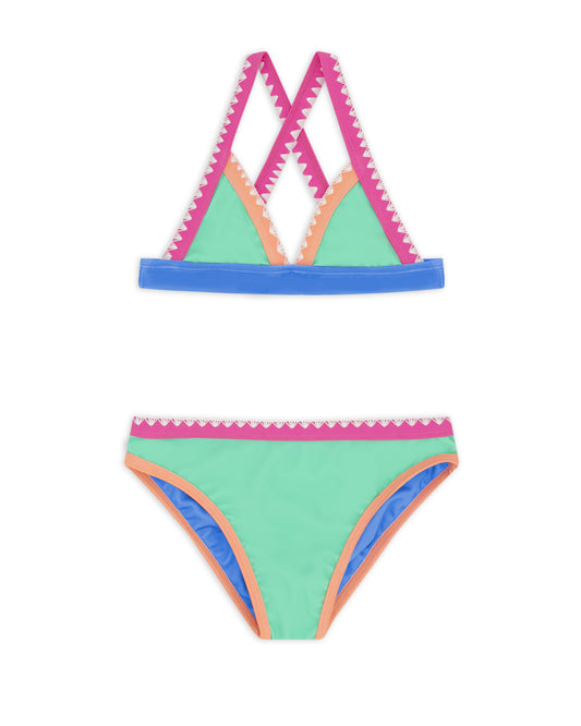 Coastline Bikini - Flora Green