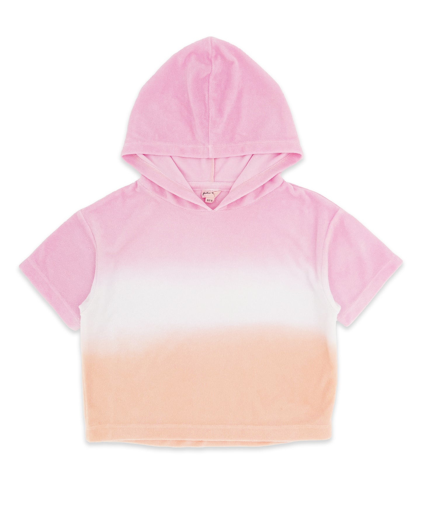 Terry Hoody - POP PINK