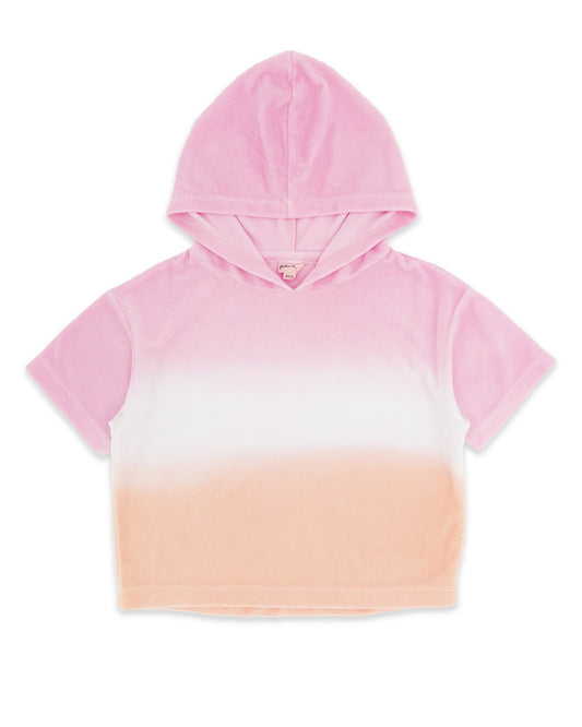 Terry Hoody - POP PINK