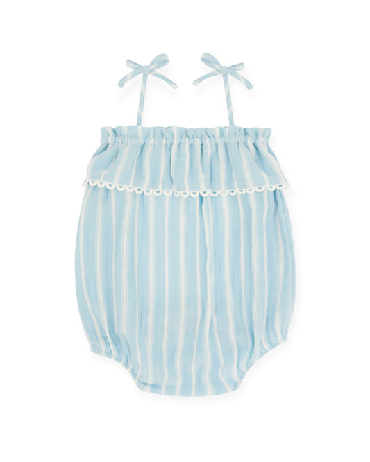 Bonita Crystal Blue Romper