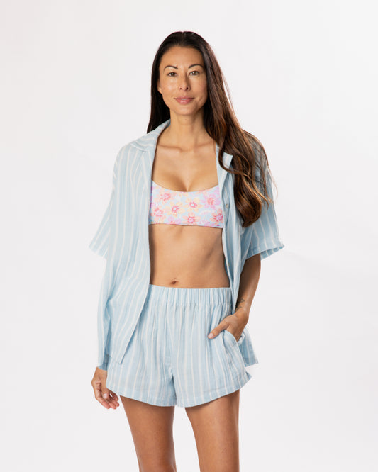 Sunset Short - CRYSTAL BLUE