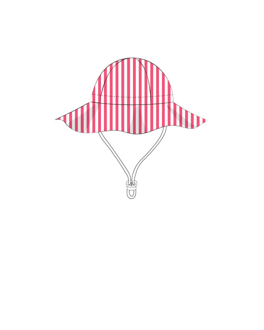 Poolside Swim Hat - True Red