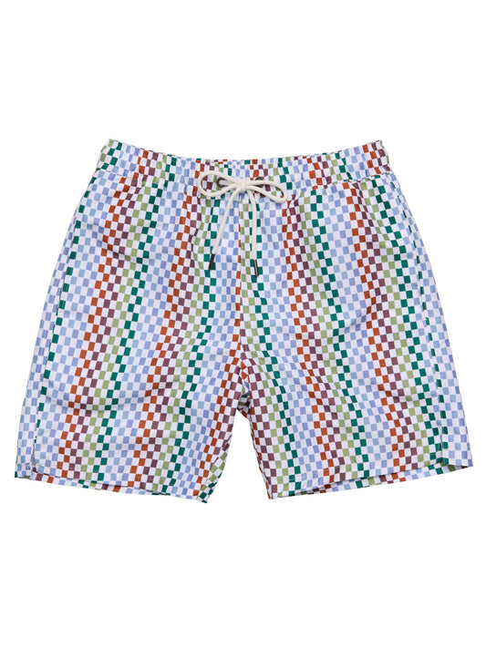 MENS BLOCK PARTY SWIM SHORT