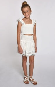 Mariel Skirt - White