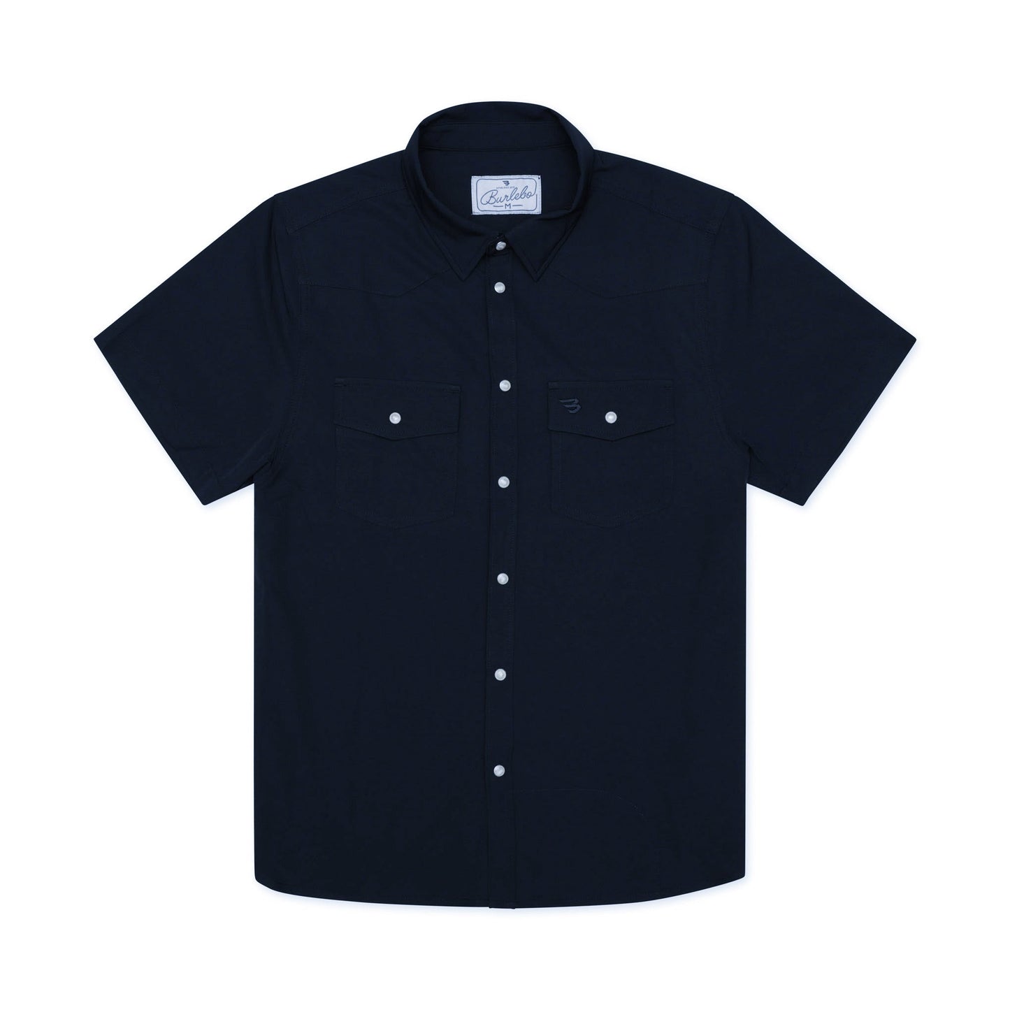 Performance Western Shirt - Navy Blue