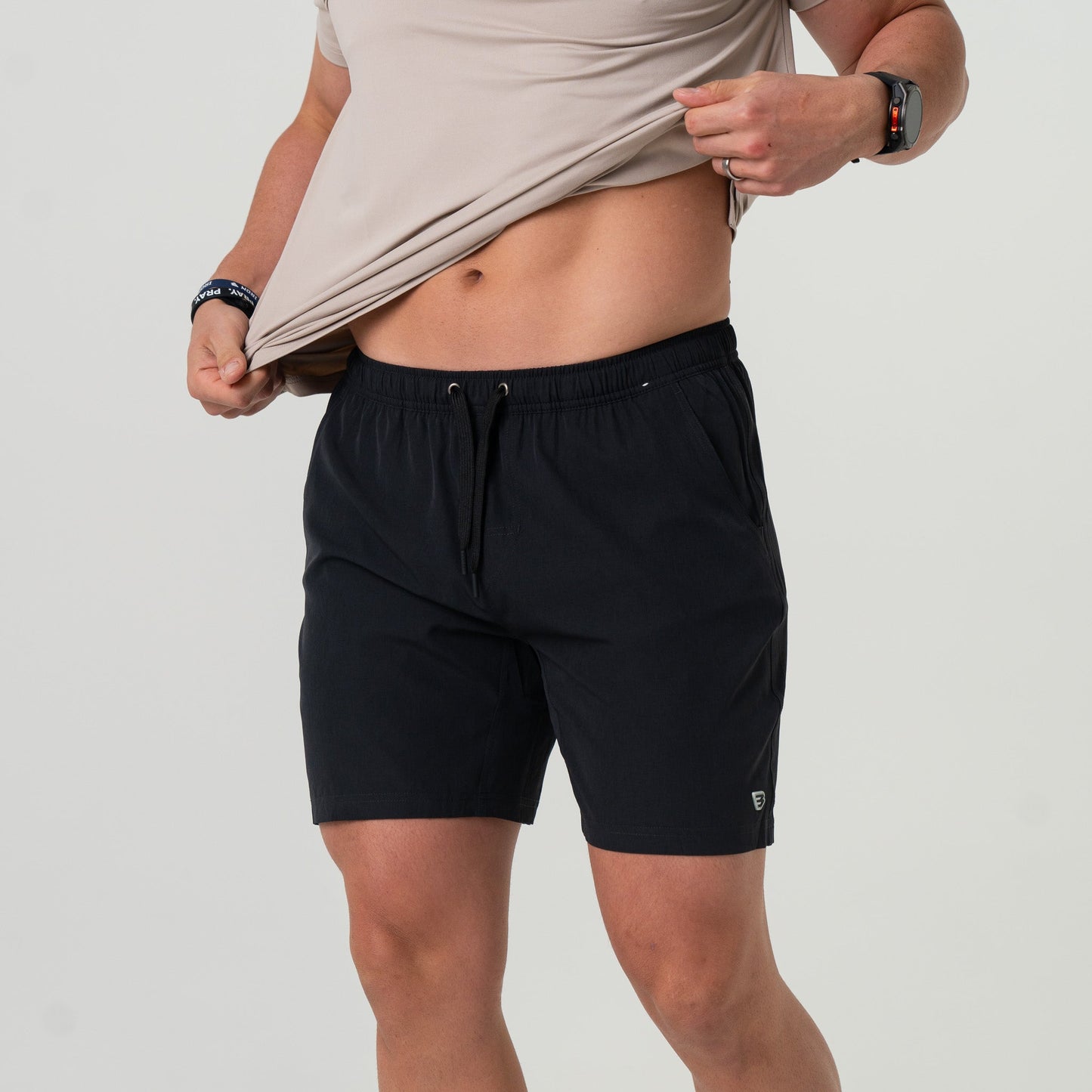 7" Athletic Short - Heather Black/ Retro Duck Camo Liner