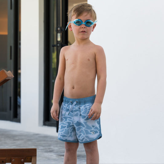 Youth Swim Trunk - Seaside Camo