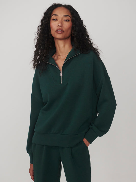 Hawley Half Zip - Ponderosa Pine