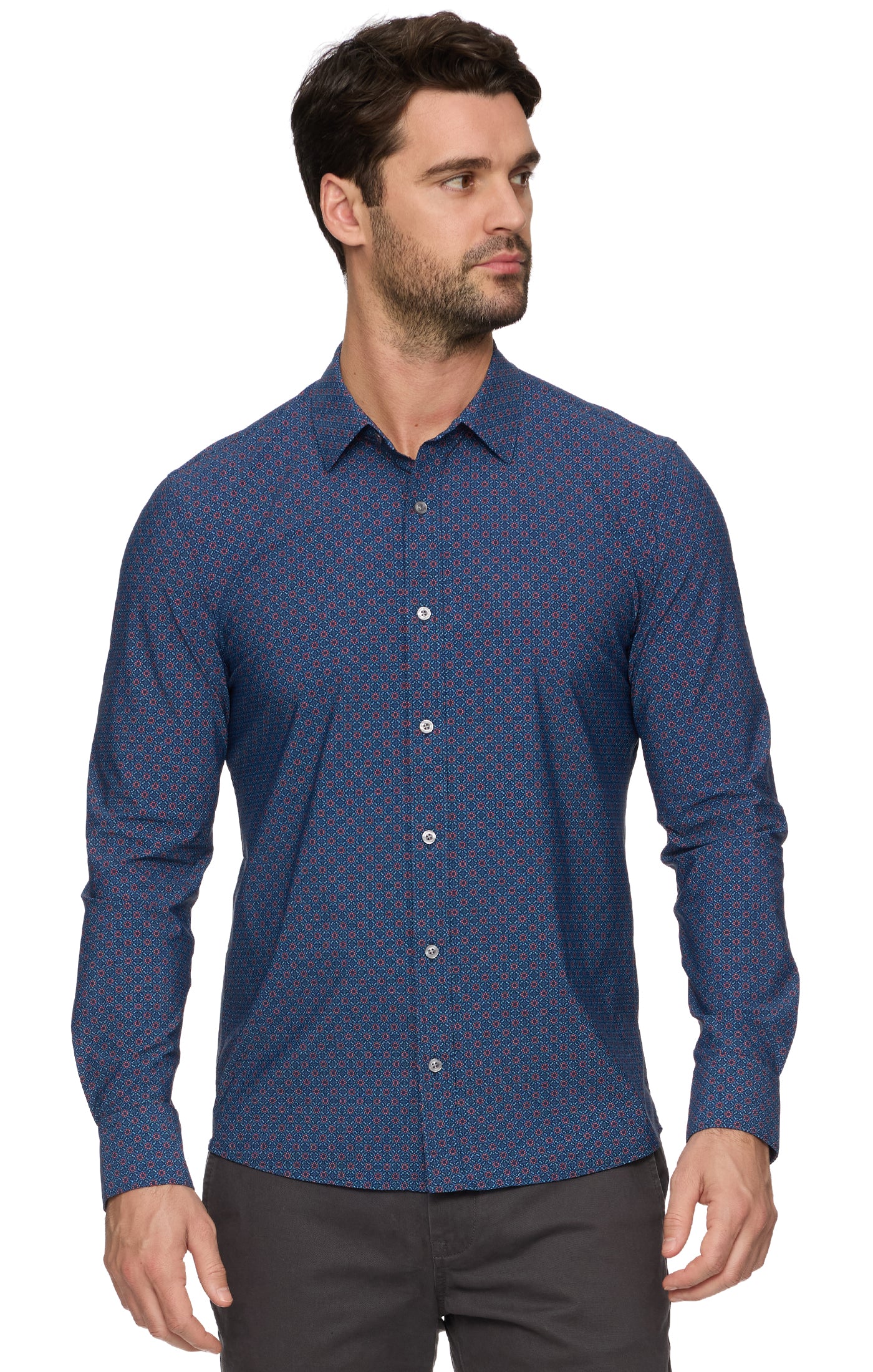 Amos Printed Journey Shirt