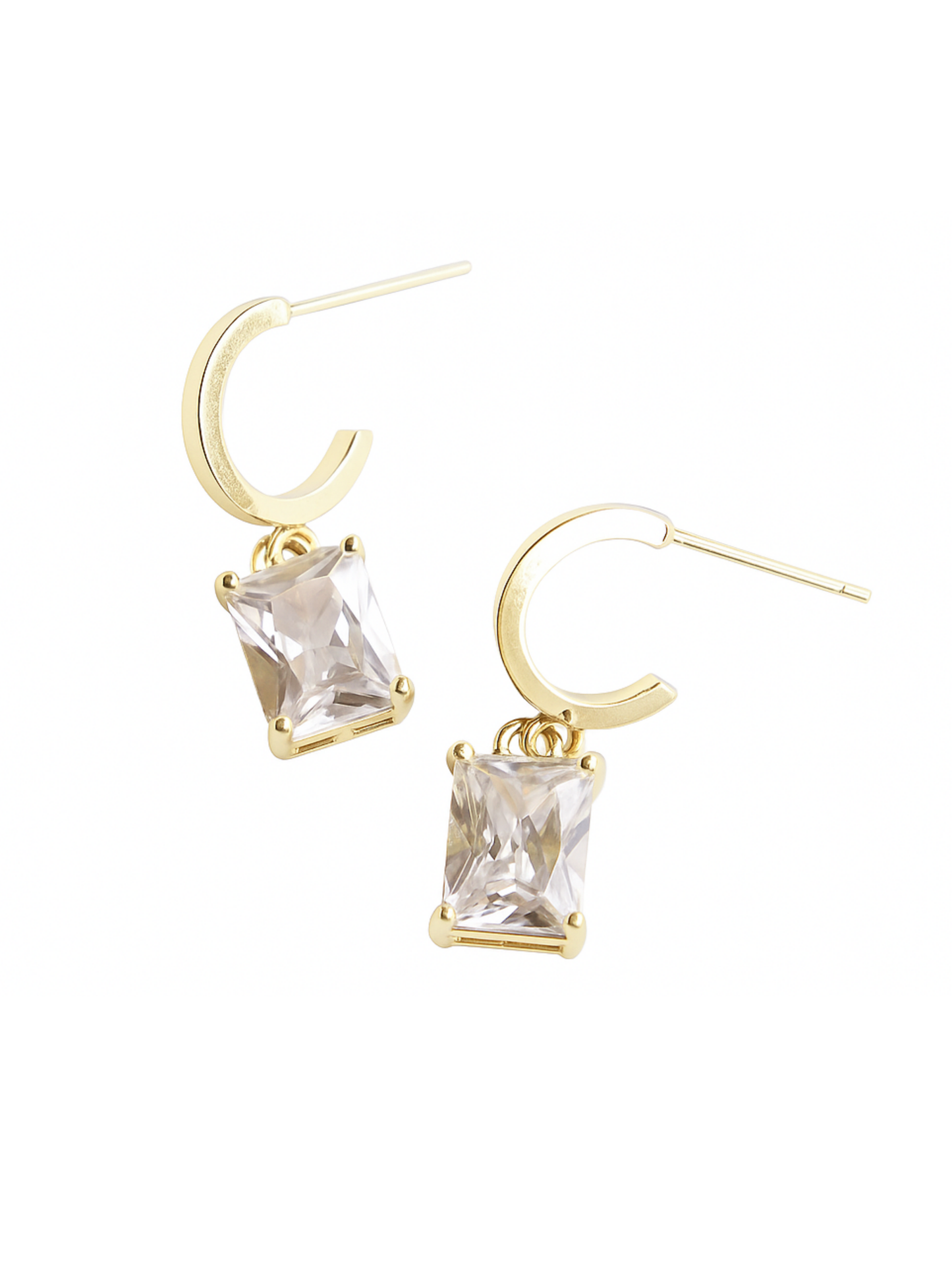 Prism Huggie Earrings