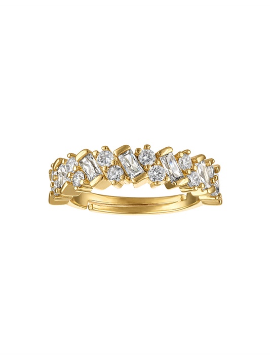 Kassy Diagonal Adjustable Ring