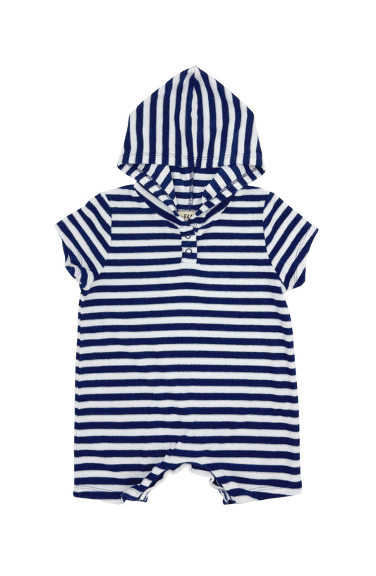 Finn Baby Hooded Romper