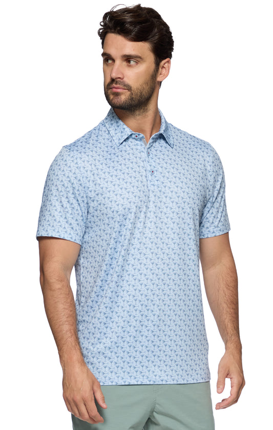 Hayward Martini Print Performance Polo