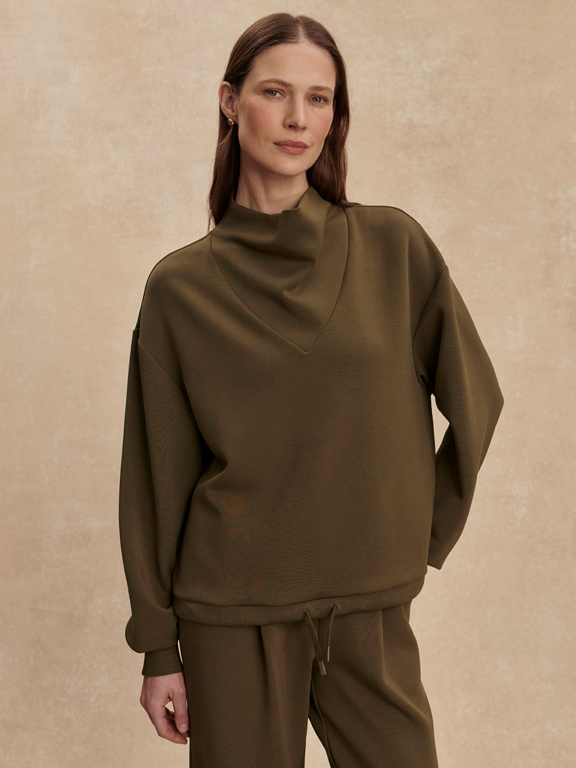 Betsy Sweatshirt - Military Olive