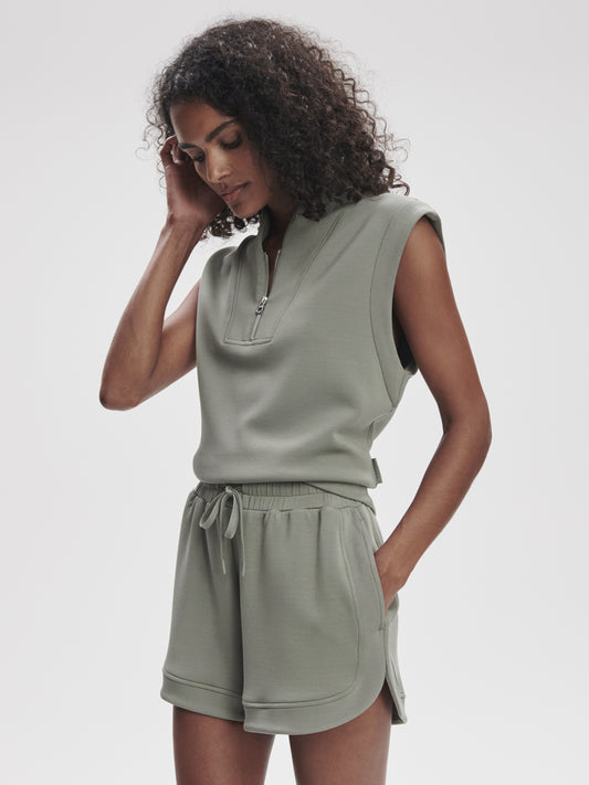 Ollie High Rise Shorts - Shadow