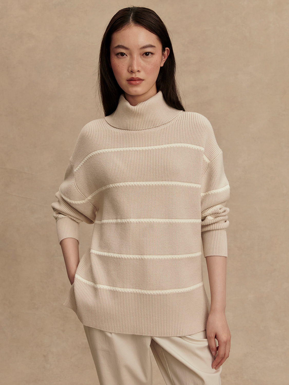 Hamish Stitch Knit Sweater