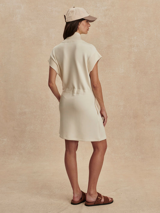 Avaya Half Zip Dress - Pristine