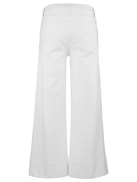 MEG HIGH RISE WIDE LEG - White