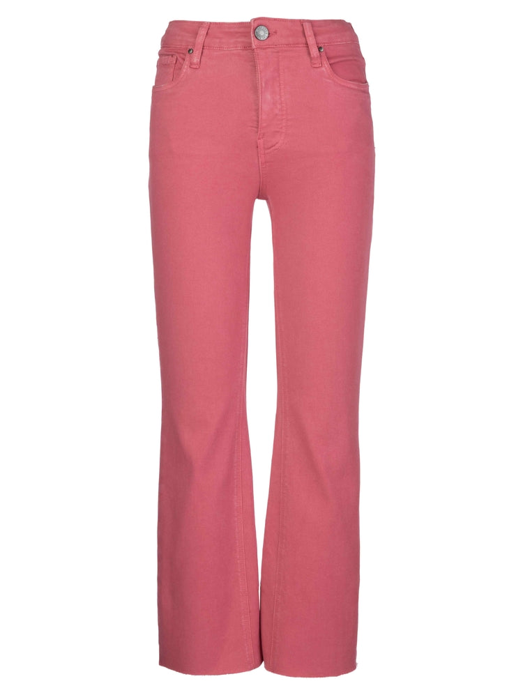 KELSEY HIGH RISE FAB ANKLE FLARE - FLAMINGO