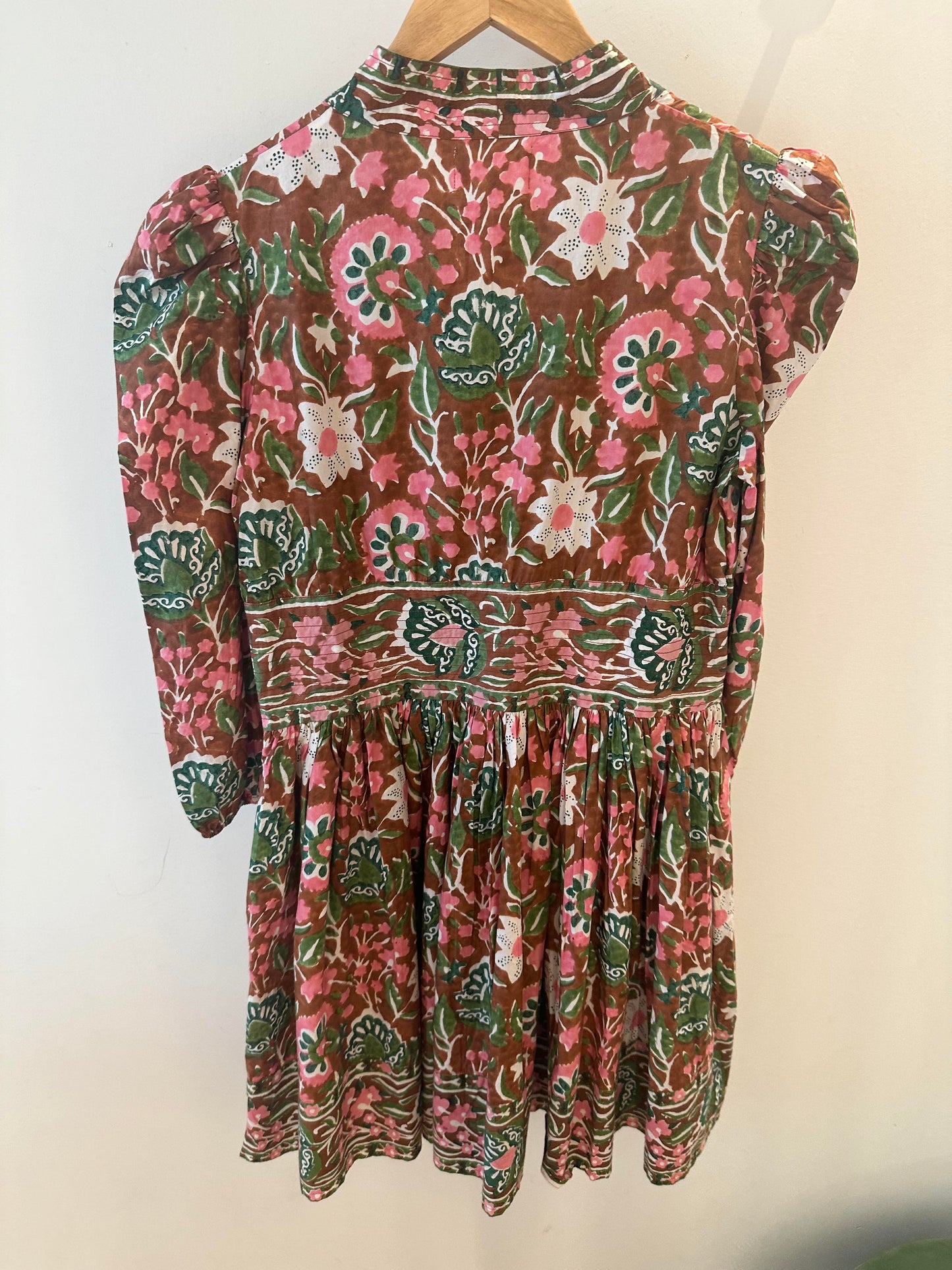 Carli Dress- Garden Print