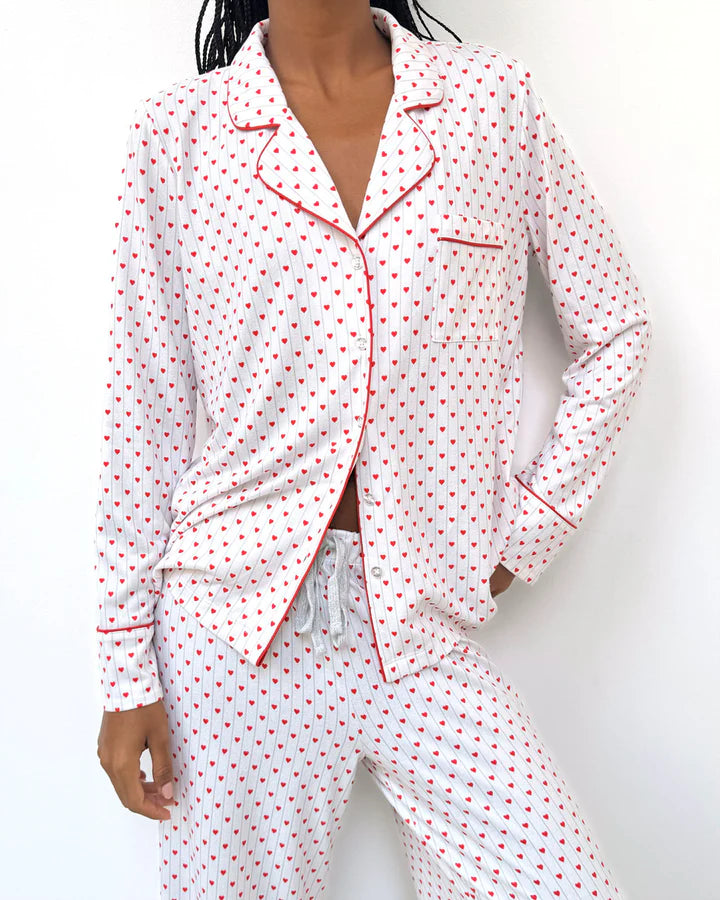 Flora Pillow Soft Set - Holiday Hearts