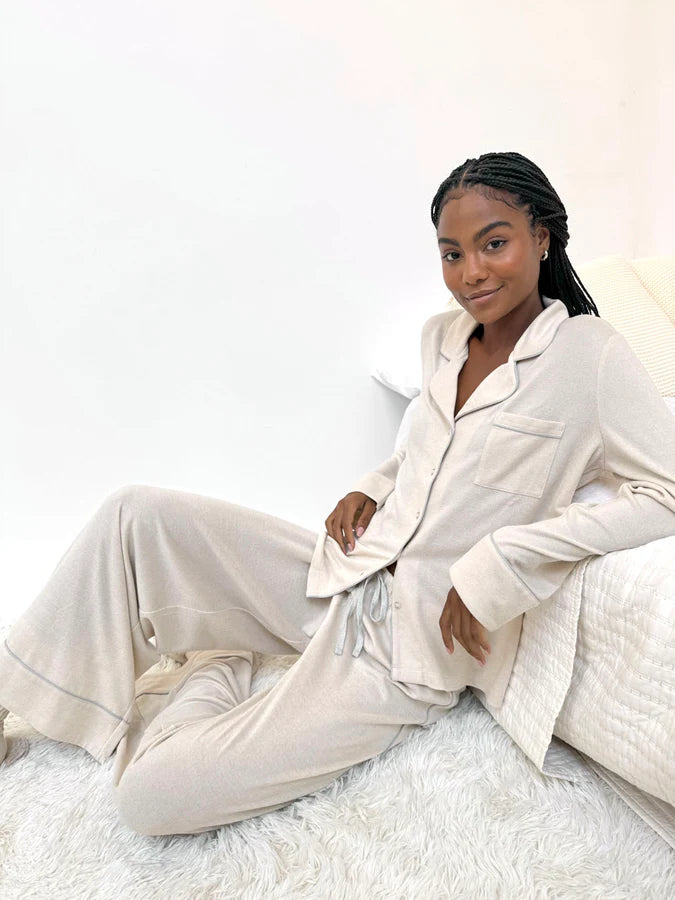 Flora Pillow Soft Set - Oat