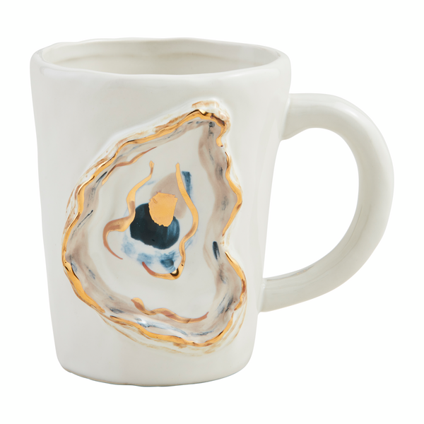 Oyster Shell Mug