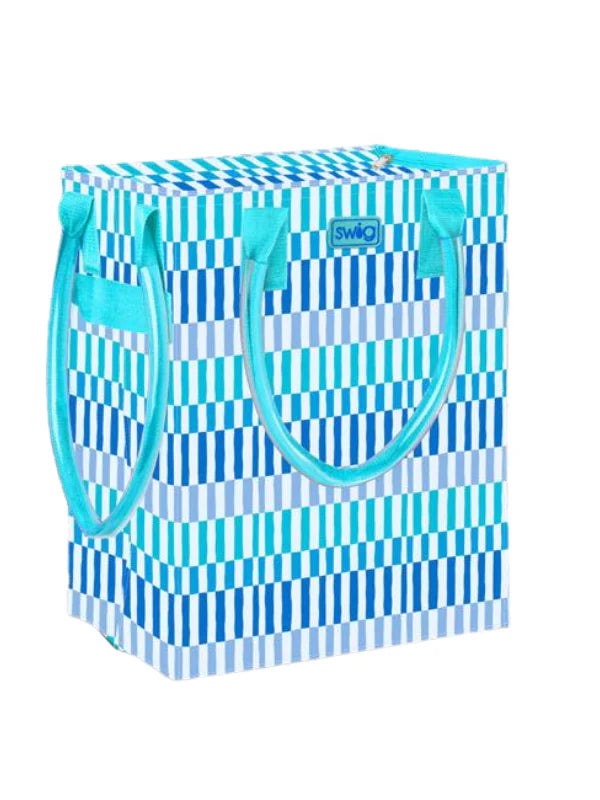 Stripe Swig Mega Tote - Thumbnail 3