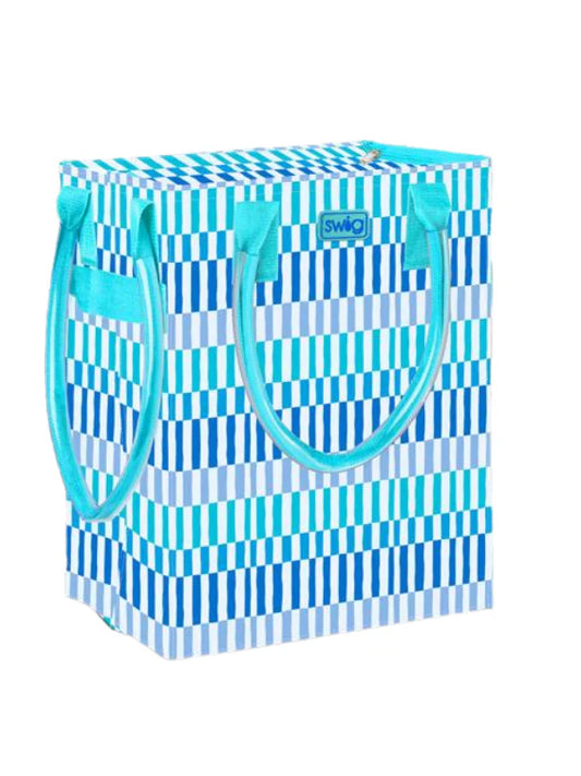 Glacier Stripe Mega Tote Bag