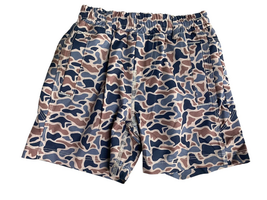 Youth Freeballer Shorts - River Camo